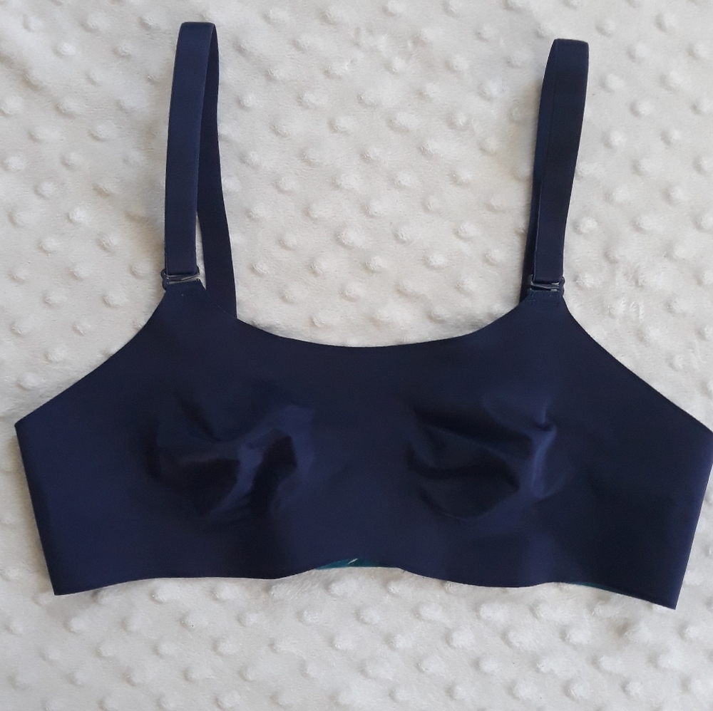 Knix 8 in 1 evolution bra navy teal 1 32A 34A 32B